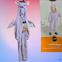 Toddler Unicorn Costume 4-5T