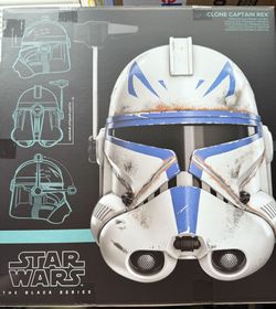 Hasbro Star Wars The Black Series - Clone Captain Rex Helmet Brand New In Stock
