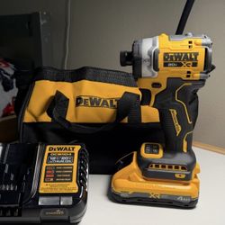 DEWALT 20-volt max 1/4-in Brushless Cordless Impact Driver