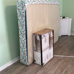 Queen Mattress With New Platform Frame