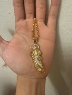 Saint Judah Gold Necklace/pendant