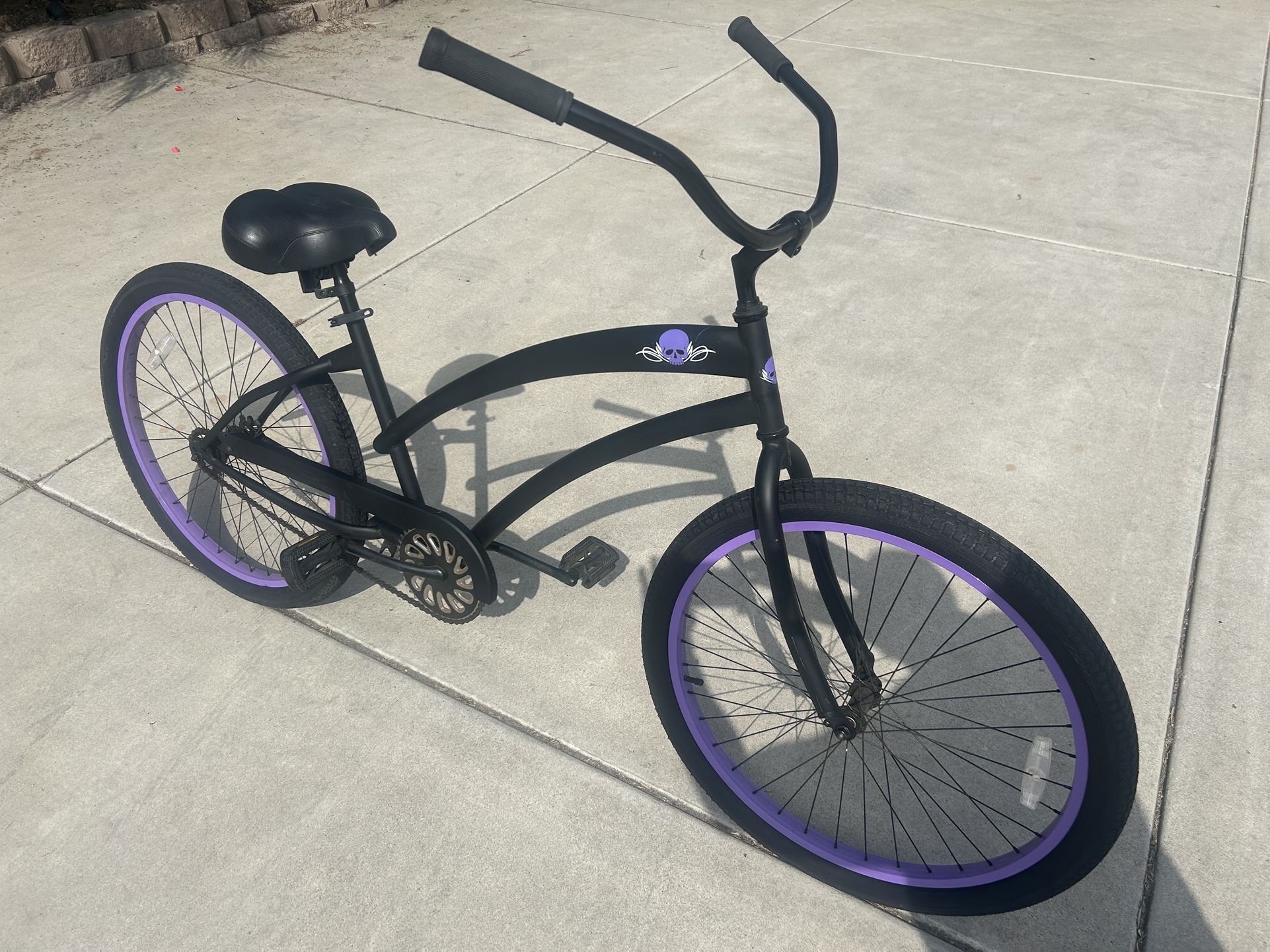 Skullxbones Single Speed Beach Cruiser