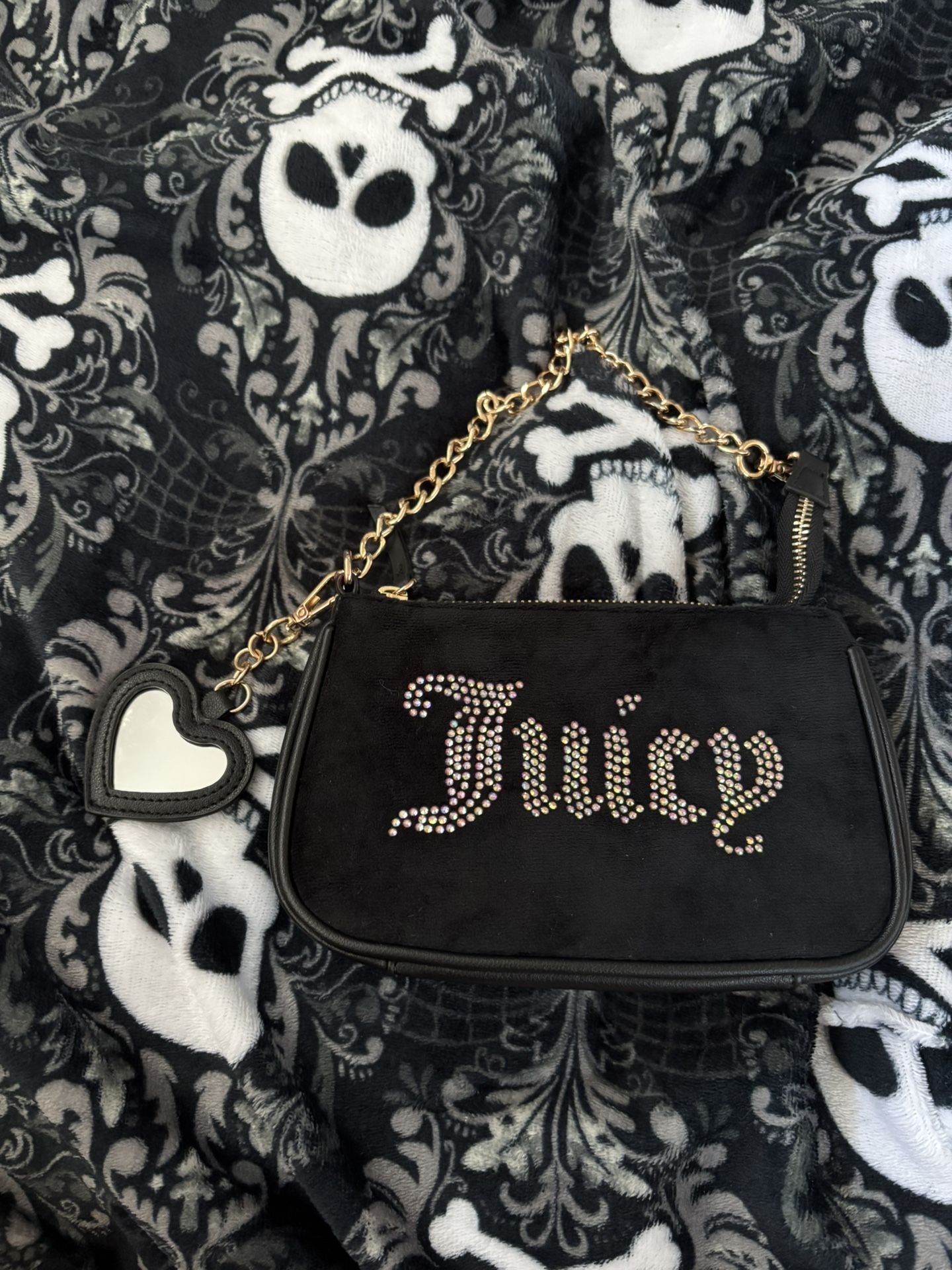 Judy Couture Purse With Mirror Keychain
