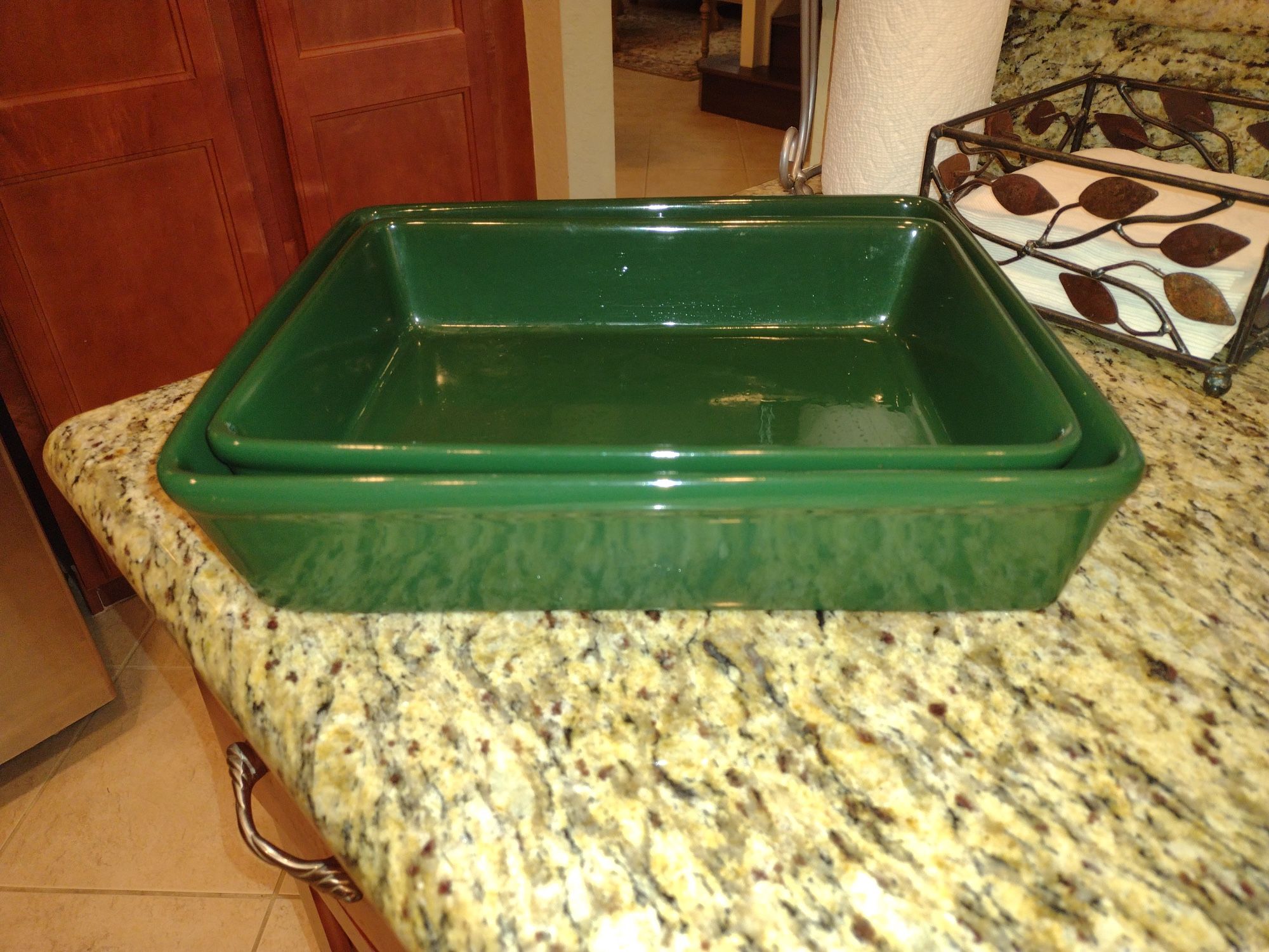 Set Of Two Temptations Casserole Dishes