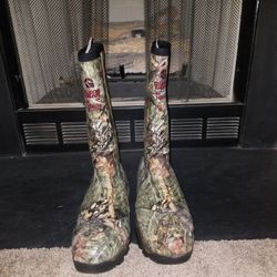 Guide Gear 1000g Hunting fishing Work Chore Boots Rubber Size 14