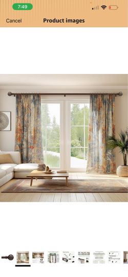 Curtain rod 30- 90 inches