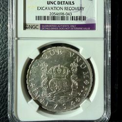 🔥 Rare 1754 Lima Mint Peru 8 Reales (8R) “Pillar Dollar”