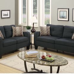2 Pc Sofa Set
