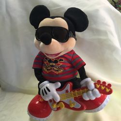 Mickey Mouse rock and roll