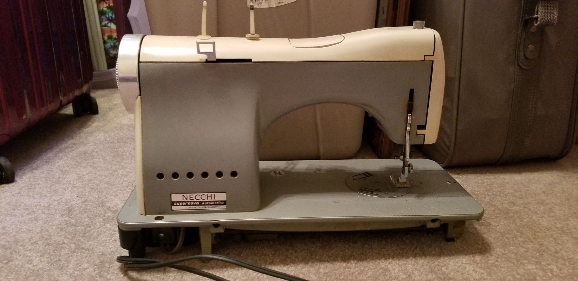 1960's Necchi supernova ultra sewing machine for Sale in