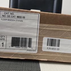 Edwards 6832-1D Floor Warden Station