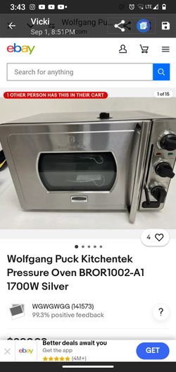 Wolfgang Puck Pressure Oven Never Used/Still in Box