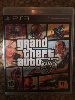 Sony PlayStation ps3 gta 5