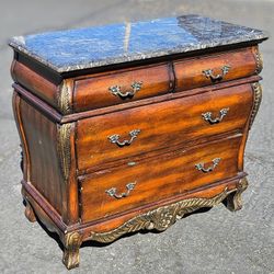 Bombay Dresser With Marble Top