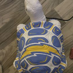 Chargers Garden Cement Turtle 