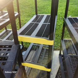 Garage five shelf racks