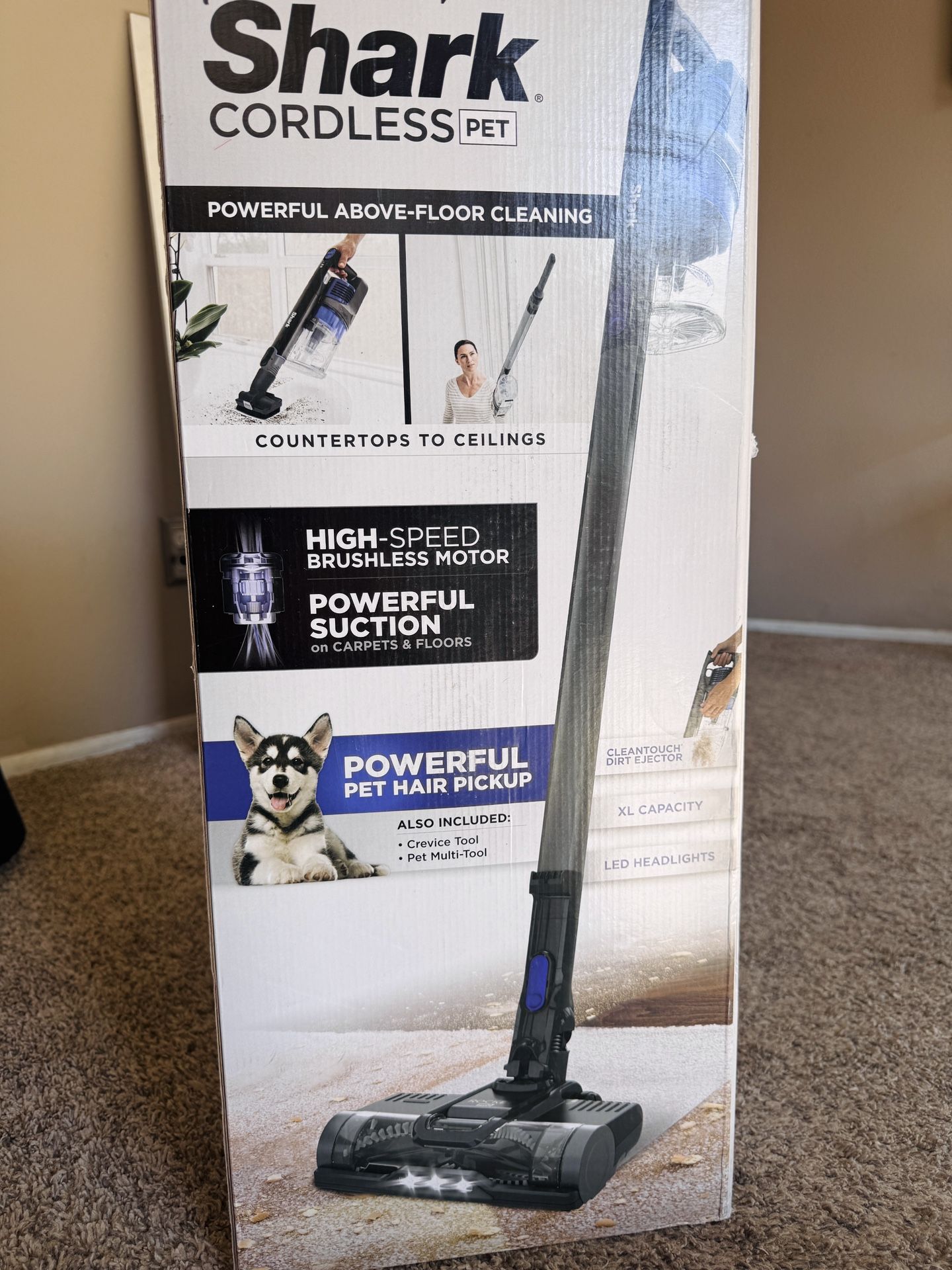 Shark Cordless Pet Vacuum- New