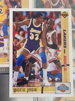Magic Vs Jordan Upper Deck Mint