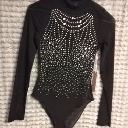 Rhinestones Bodysuit 