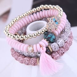 Bohemian Beaded Bracelet Set