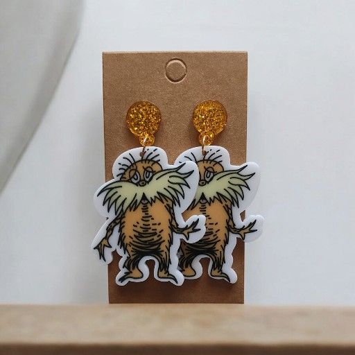 Lorax Dangle Earrings