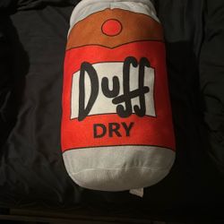 The Simpsons Duff Dry Can 