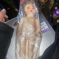 Vintage Plastic Doll 