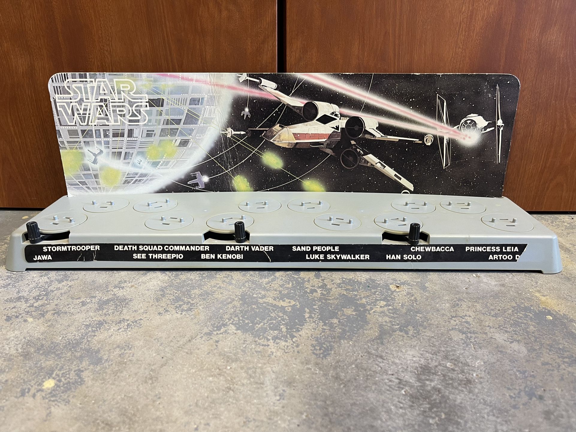 Vintage Kenner Star Wars 12-Figure Display Stand