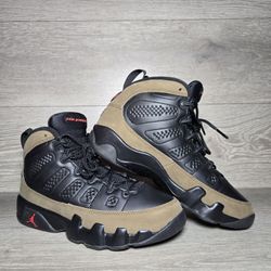 Nike Air Jordan 9 Retro Olive GS HV4574-030 Size 7 Youth / 8.5 Women New, No Box