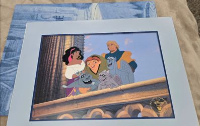 Commemorative Disney lithograph