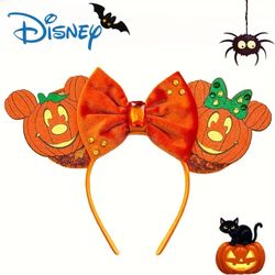 Mickey Mouse And Minnie Mouse Halloween Ears 