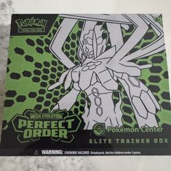 Pokemon Center Perfect Order ETBs 
