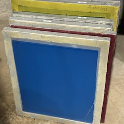 Screens For  Screen Printing; 17 Screens