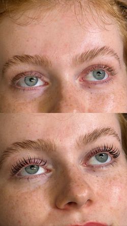 Korean lash lift