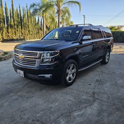 2015 CHEVY SUBURBAN LTZ FULLY LOADED,CLEAN TITLE,SMOG,2026 AUG TAGS,3 ROWS