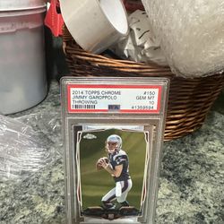 Jimmy g Topps Chrome 