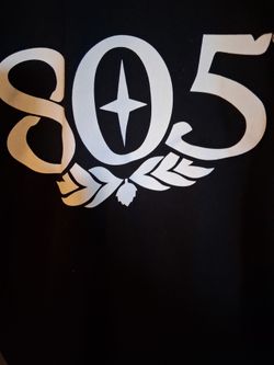 805 Beer Black Graphic hoodie