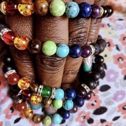 Crystal And Beaded Bracelets