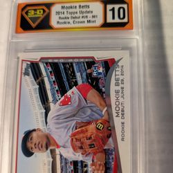 Mookie Betts 2014 Rookie Debut #US-301. (347)