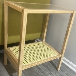 Rattan Side Table