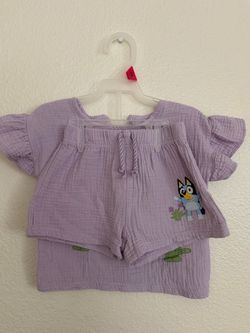 bluey 18 months toddler girl matching set