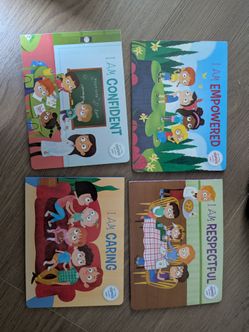 NEW Books I Am Caring Empowered Confident Respectful Kids Gift Boy Girl Toddler