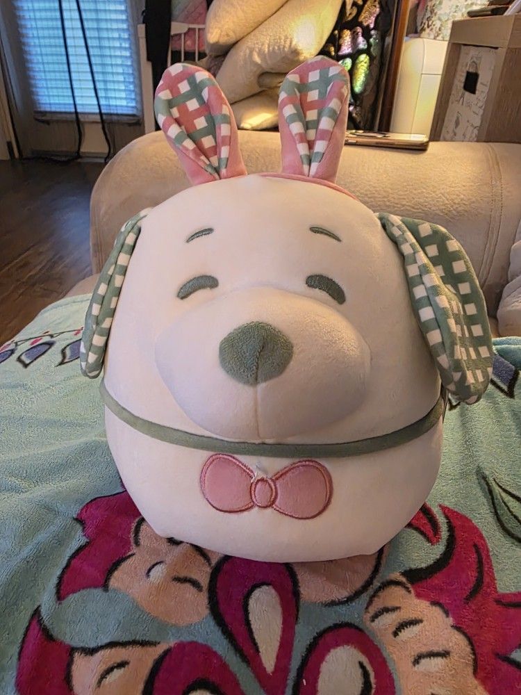 Easter Snoopy Squismallow