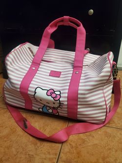 Hello kitty duffle bag
