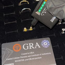 Moissanite gold plated over s925 silver earrings | pass diamond tester | 0.2ct