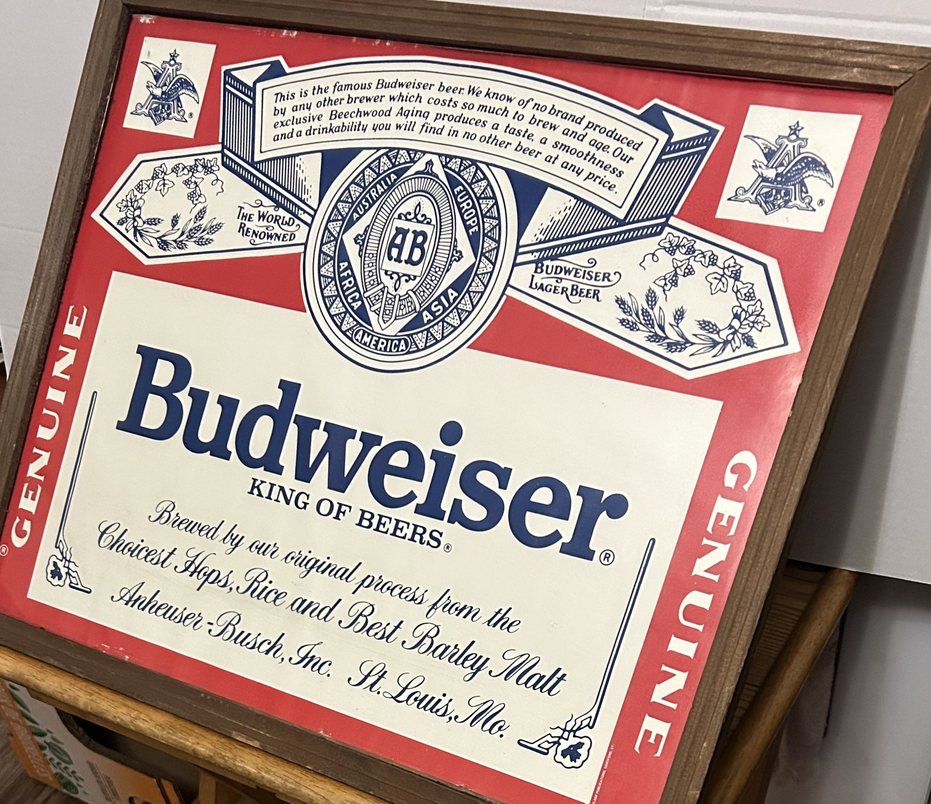 Budweiser Memorabilia