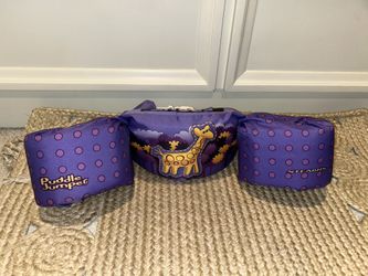 Purple Giraffe Puddle Jumper Life Vest