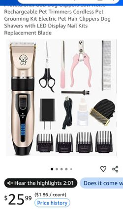 Grooming kit