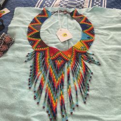 Handmade beaded necklaces