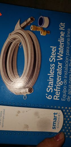 stainless steel refrigerator waterline kit